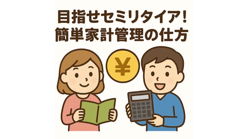 【簡単家計管理】セミリタイアの第一歩